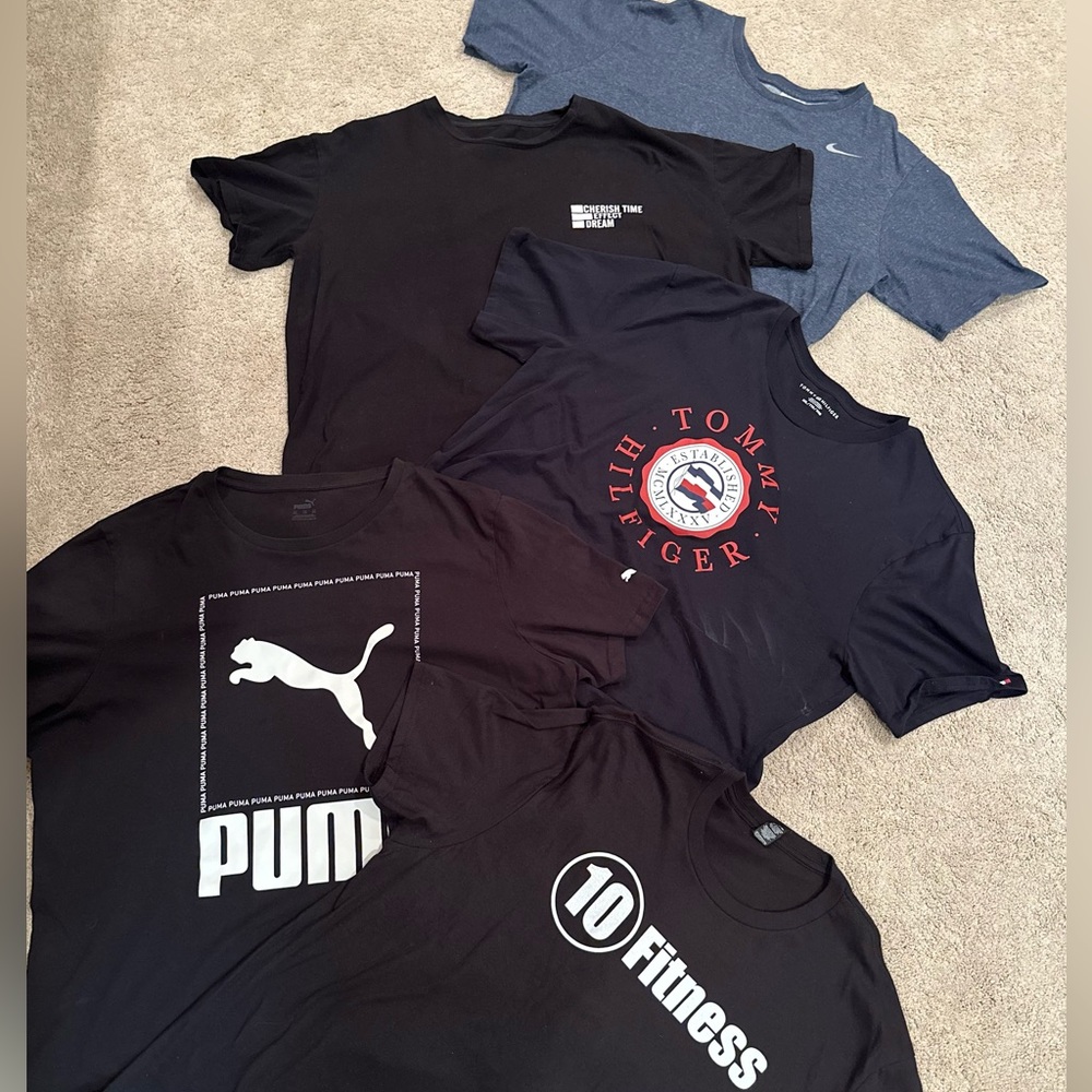 5 Unisex Tshirts Bundle
